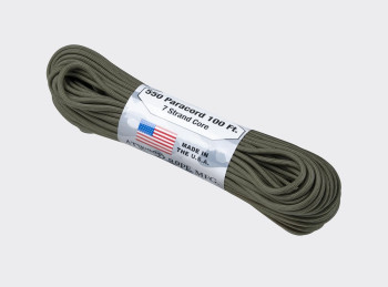 Linka Cord 550 LBS. ATWOOD (30m) Olive Green (AC-PCR-NL-02)