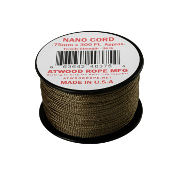 Linka Nano Cord ATWOOD (0,75mm/91m) coyote (CD-NC3-NL-11)