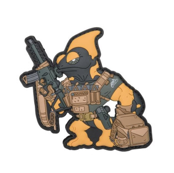 Emblemat Helikon Chameleon Firearm Instructor - Czarny-Black / Żółty A (OD-CFI-RB-0126A)