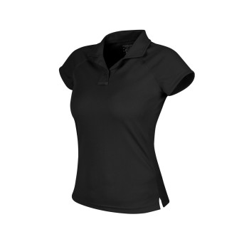 Koszulka termoaktywna Polo damska HELIKON UTL TopCool Lite czarna (PD-UTW-TL-01)