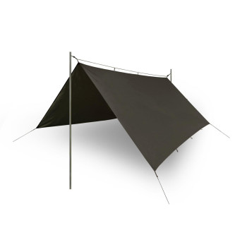 Płachta biwakowa Helikon SUPERTARP - Polyester Ripstop - Taiga Green (PO-STP-PO-09)