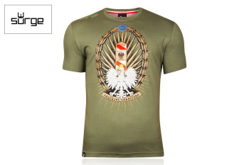 Koszulka patriotyczna Surge Polonia Korpus Ochrony Pogranicza, khaki
