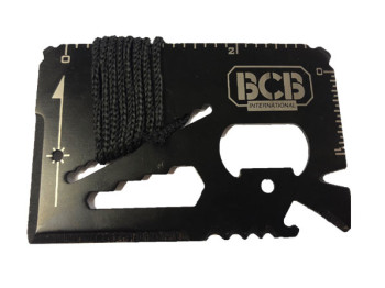 Multitool karta wielofunkcyjna BCB Mini Work Tool Black (CM024B)