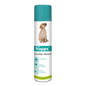 Spray Happs na pchły i kleszcze 250 ml (596-004)