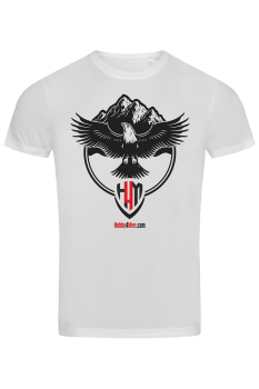Koszulka termoaktywna T-shirt Hobby4Men Sports-T biała góry ST8000 Stedman (H4M-G.H)