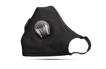 Maska antysmog/antywirus Safemask Active Black+1 filtr