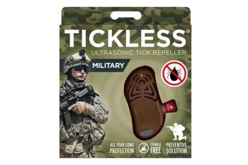 Odstraszacz kleszczy, ultradźwiękowy TICKLESS MILITARY Brown