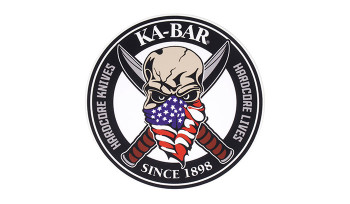 Naklejka KA-BAR Skull Sticker 