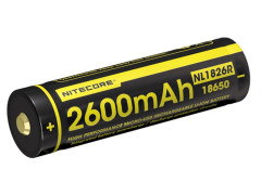 Akumulator Nitecore 18650 Micro USB NL1826R 2600mAh