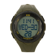 Zegarek taktyczny z krokomierzem M-TAC Oliwkowy (50001001)