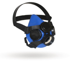 Maska przeciwgazowa MASKPOL MP 21/1 silikonowa półmaska - czarna (MP.2101SIL-CZ)