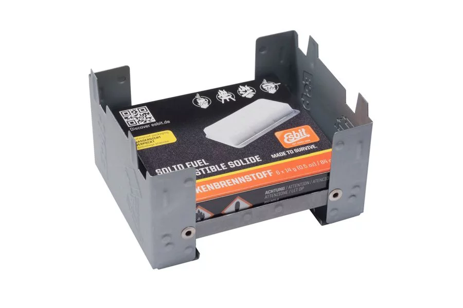 Zdjęcie produktu Kuchenka Esbit Pocket Stove z paliwem 6x14 g