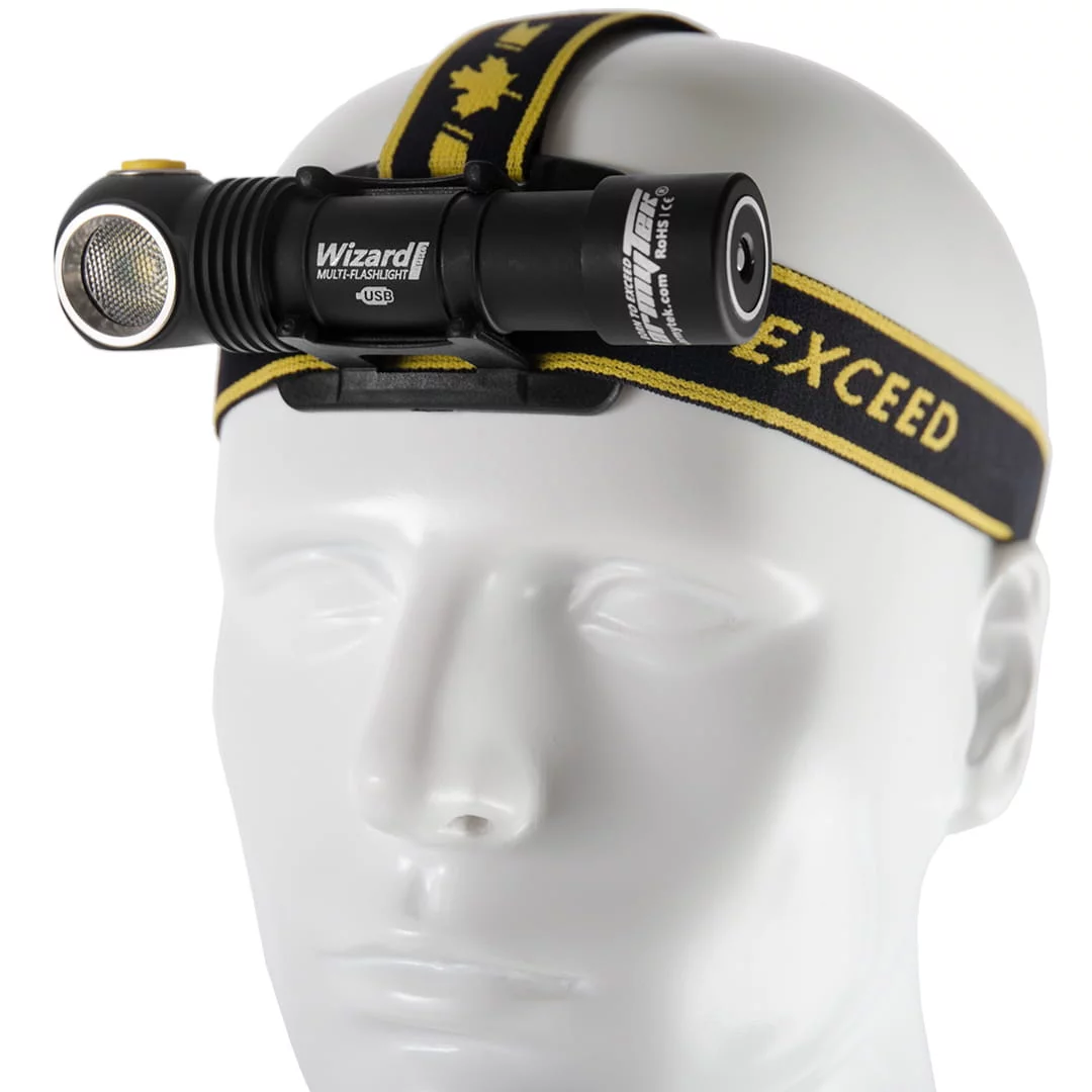 Zdjęcie produktu Latarka czołowa Armytek Wizard Pro Magnet USB (ciepłe światło)-2150 lum.akumulator
