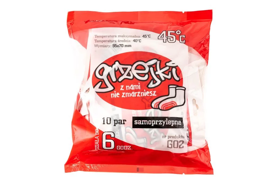 Ogrzewacze do stóp samoprzylepne-Grzejki (opakowanie 10 par)