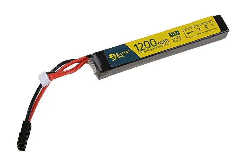 Zdjęcie produktu Akumulator LiPo 11,1V 1200mAh 15/30C (ELR-06-008298)