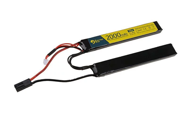 Zdjęcie produktu Akumulator LiPo 7,4V 2000mAh 15/30C - 2 modułowy (008299)