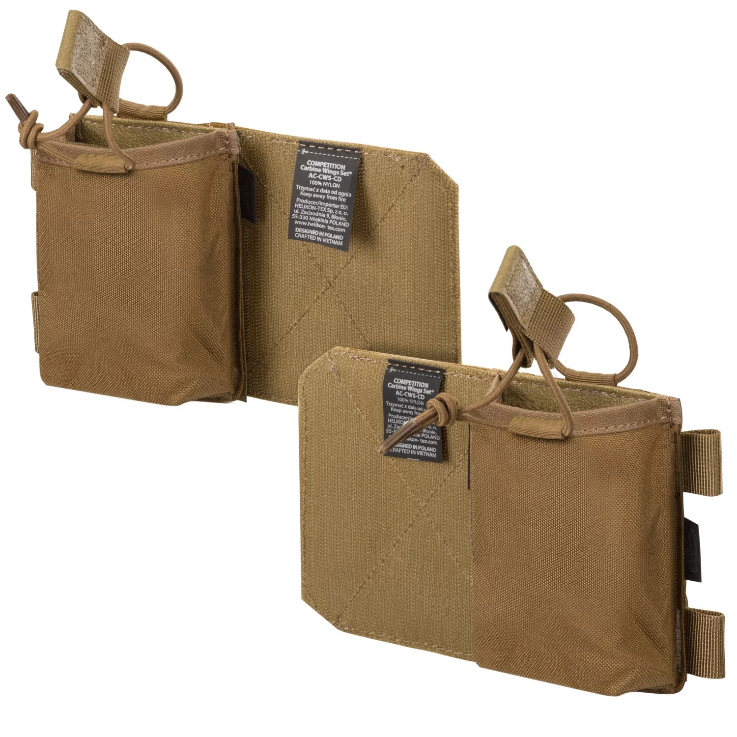 Zdjęcie produktu Ładownica HELIKON Competition Carbine Wings Set - Cordura - Coyote - One Size (AC-CWS-CD-11)