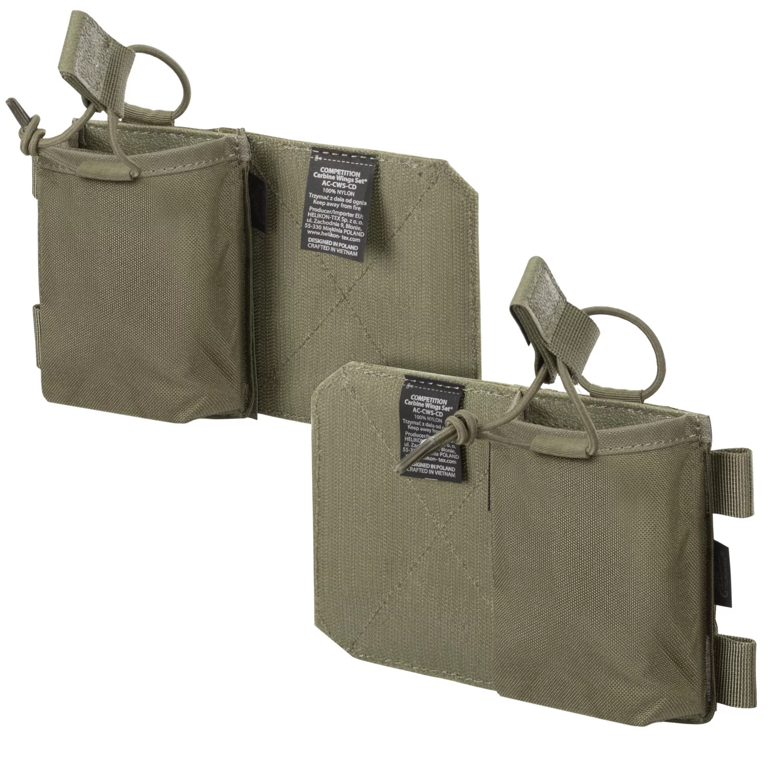 Zdjęcie produktu Ładownica HELIKON Competition Carbine Wings Set - Cordura - Adaptive Green - One Size (AC-CWS-CD-12)