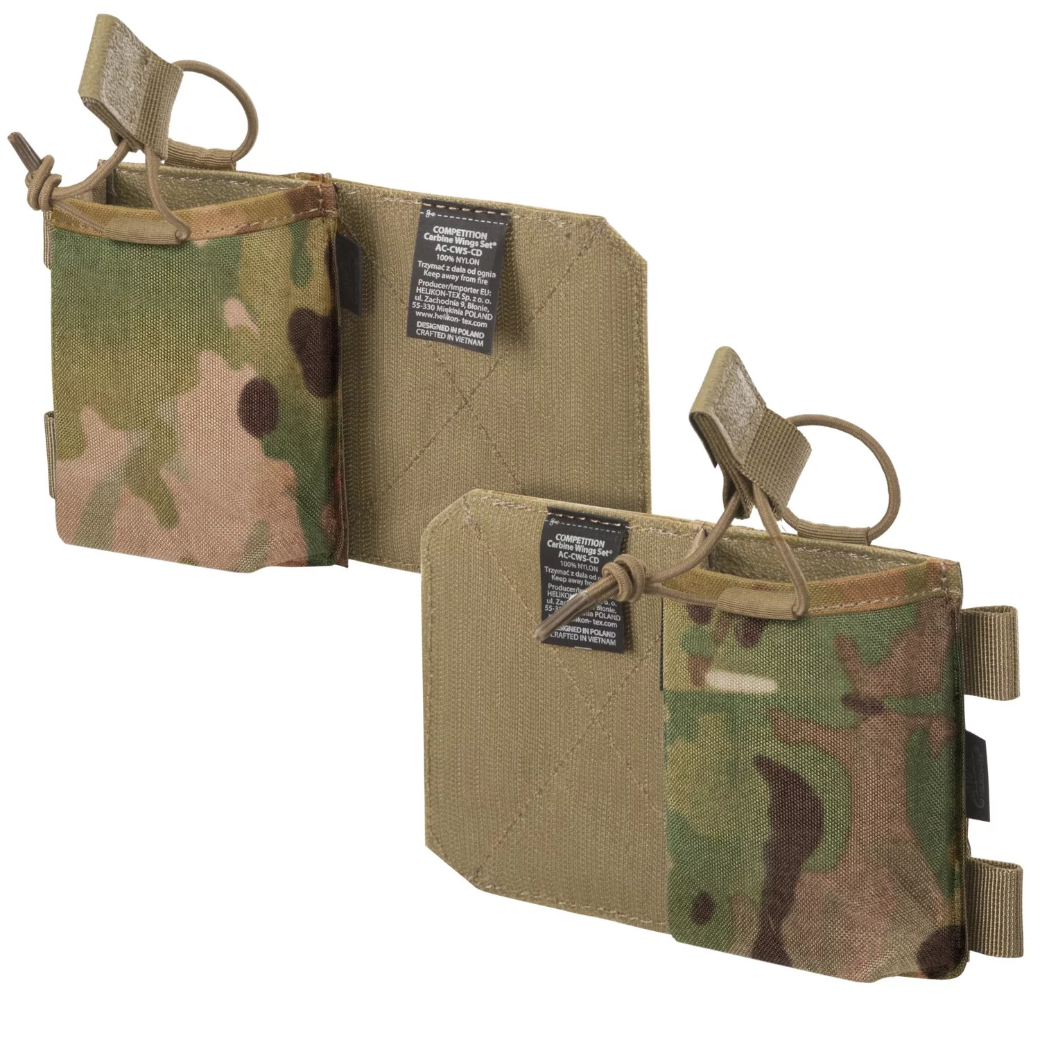 Zdjęcie produktu Ładownica HELIKON Competition Carbine Wings Set - Cordura - MultiCam - One Size (AC-CWS-CD-34)