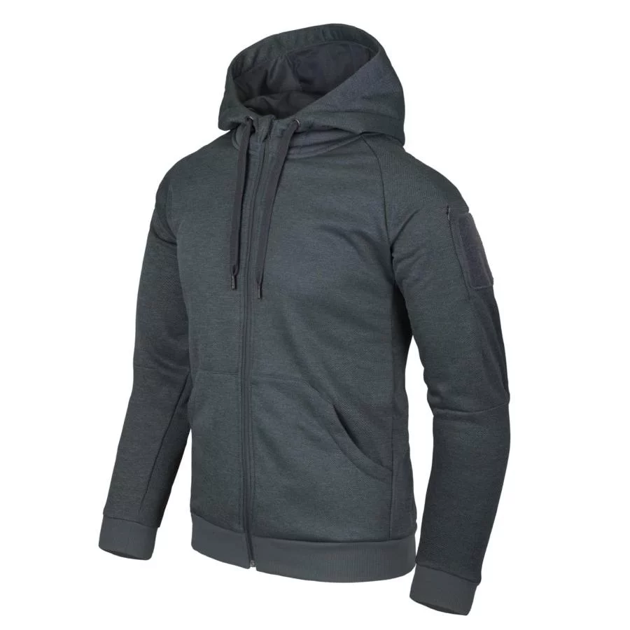 Zdjęcie produktu Polar Helikon UTH FullZip Black/Melange Grey (BL-UHF-PO-M1)