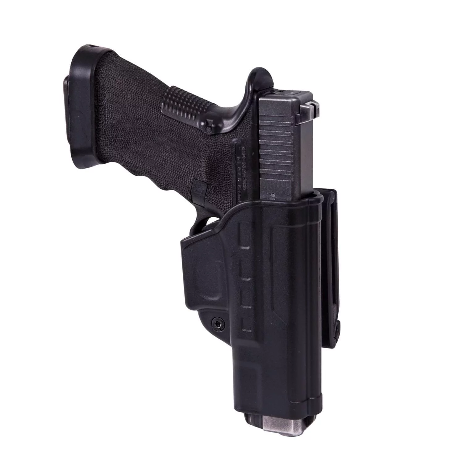 Zdjęcie produktu Kabura Pistoletowa Fast Draw Holster for Glock 17 with Belt Clip - Military Grade Polymer - Czarna (KB-CFG-MP-01)