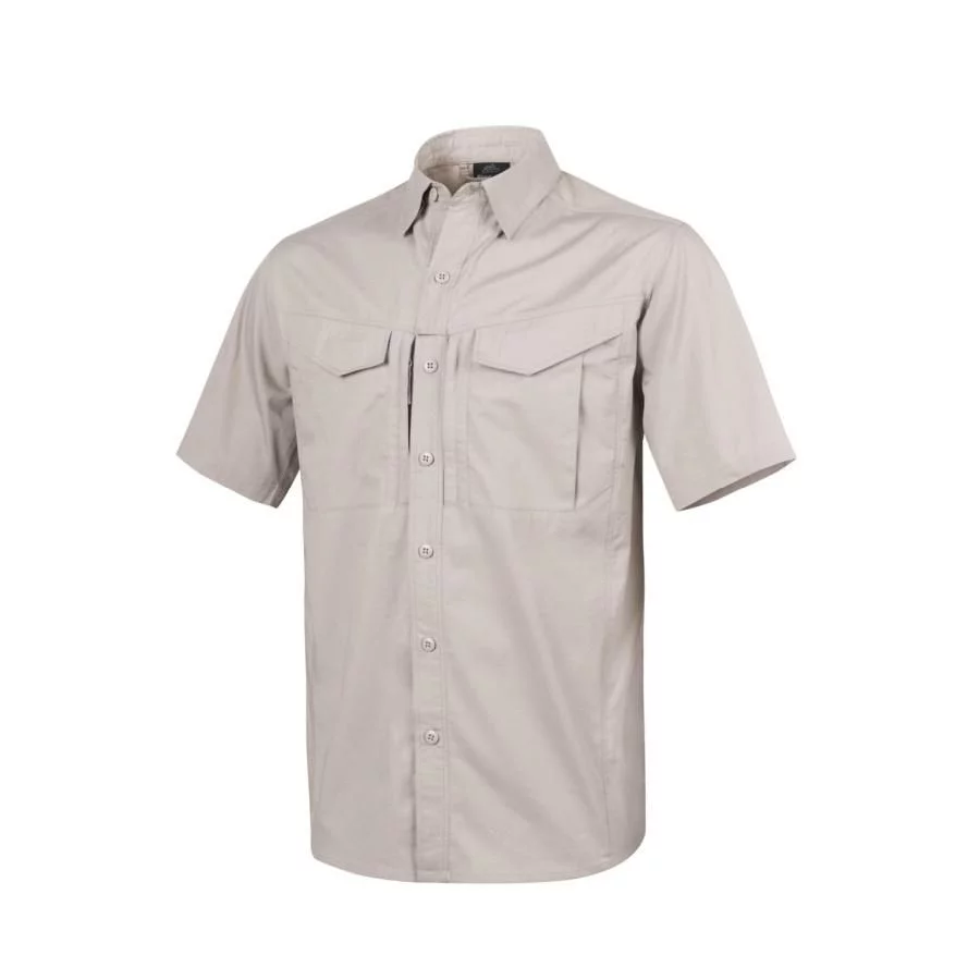 Zdjęcie produktu Koszula Helikon DEFENDER Mk2 short sleeve PolyCotton Ripstop Beż-Khaki  (KO-DS2-PR-13)