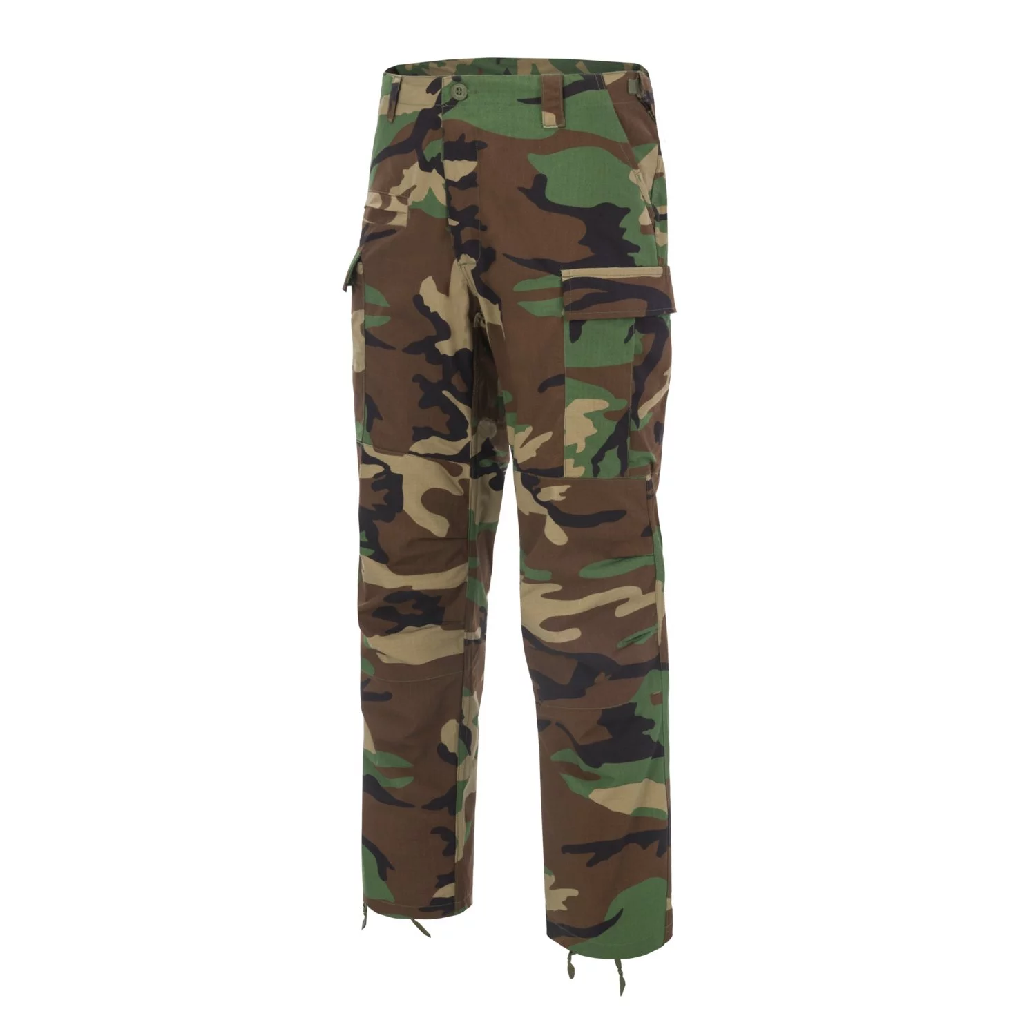 Zdjęcie produktu Spodnie bojówki Helikon BDU Mk2 PolyCotton Ripstop US Woodland (SP-BD2-PR-03)