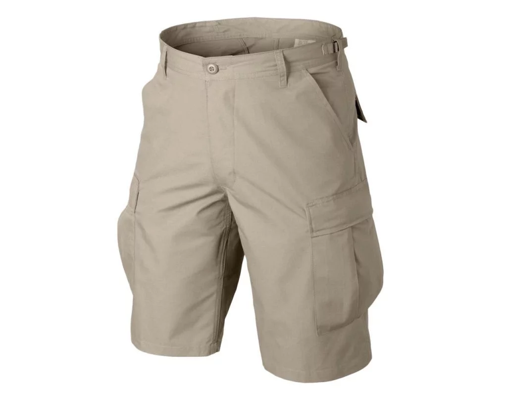 Spodenki szorty Helikon CPU PolyCotton Ripstop Beż-Khaki (SP-CPK-CR-13)