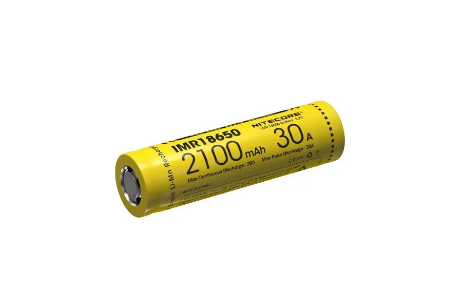 Zdjęcie produktu Akumulator Nitecore IMR 18650 2100 mAh (LAT/NITECORE IMR18650 2100)