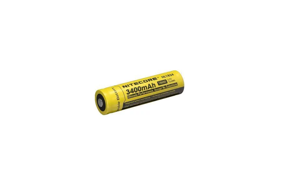 Zdjęcie produktu Akumulator Nitecore 18650 NL1834 3400mAh (LAT/NITECORE NL1834 18650)