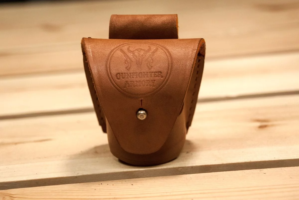 Zdjęcie produktu Kabura na Bęben Rewolwerowy Brązowa (K/GUN KABURA BĘBEN BRĄZ)