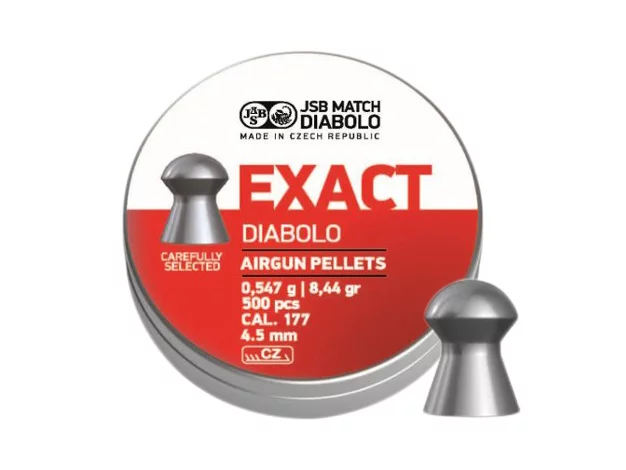 Śrut 4,51 mm Diabolo JSB Exact 500 półokrągły (546236-500)