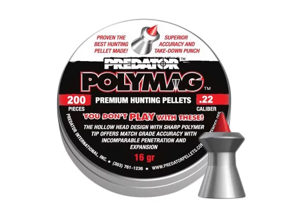 Śrut 5,5 mm Diabolo JSB Polymag Predator 200 szpiczasty (1002-01-200)