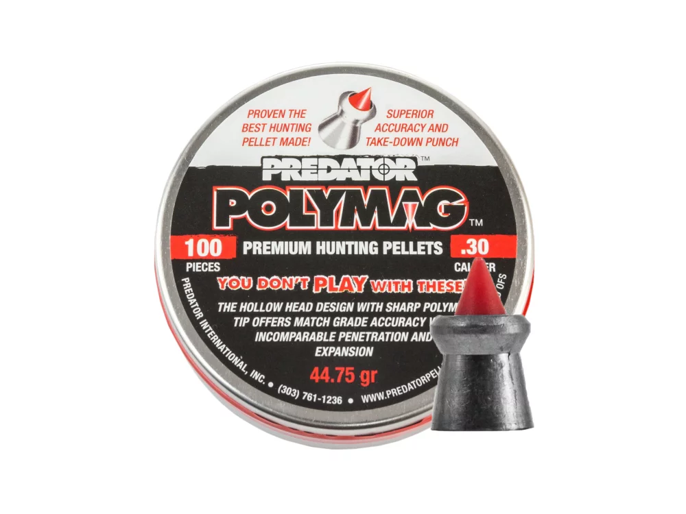 Zdjęcie produktu Śrut 7,62 mm Diabolo JSB Polymag Predator 100 szt. szpiczasty (1007-01-100)