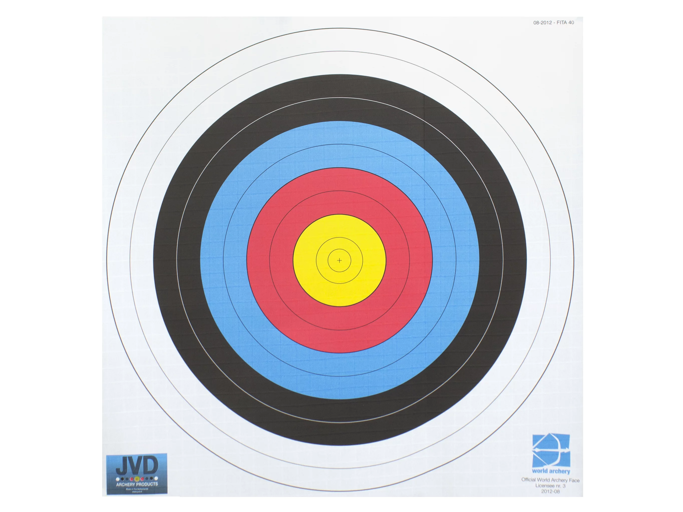 Zdjęcie produktu Tarcza papierowa 60 cm JVD FITA WA (102797-1000)