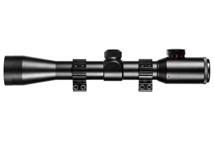 Zdjęcie produktu Luneta celownicza Combat 4x40 30 mm IR Mil-Dot z montażem