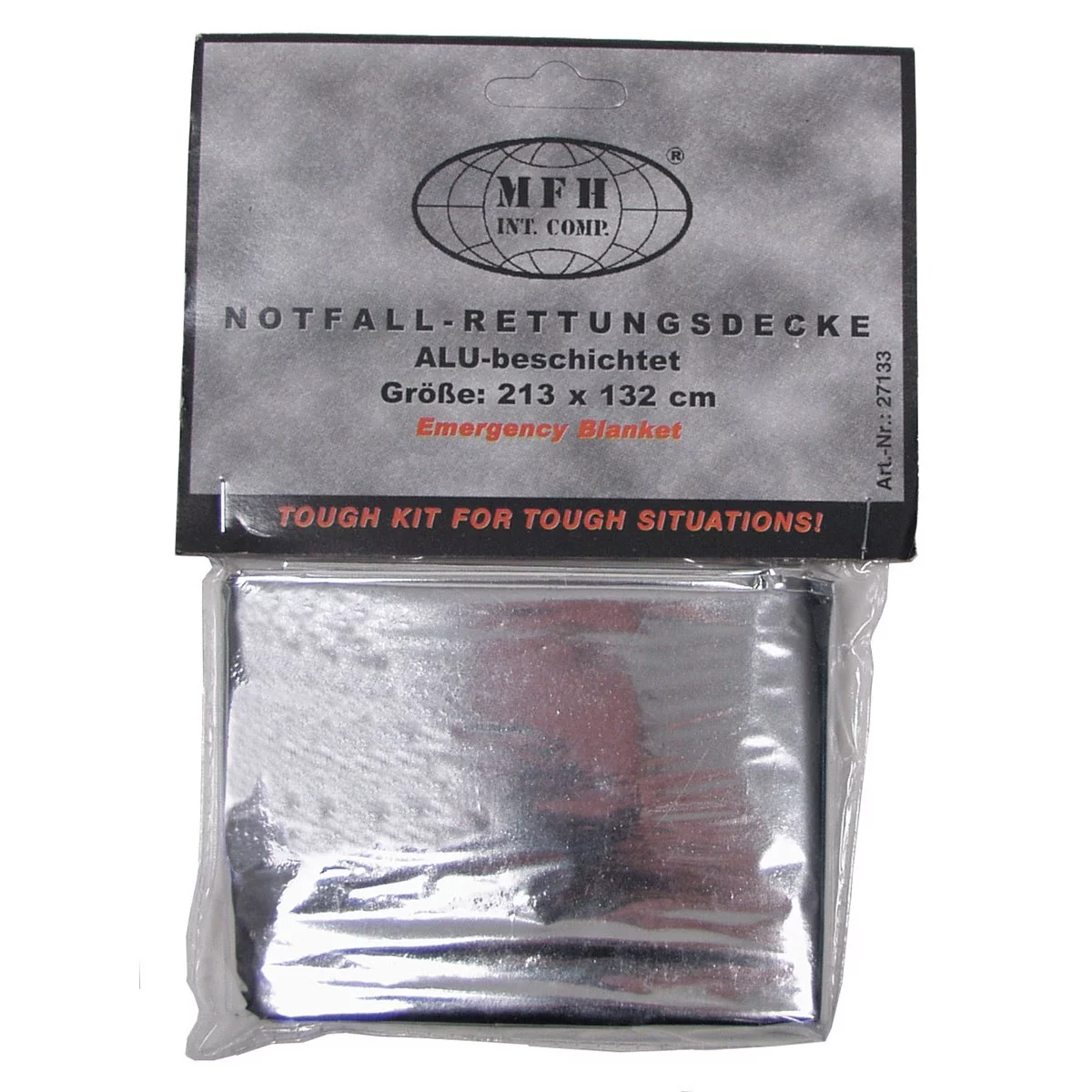 Zdjęcie produktu Koc ratunkowy MFH 213 x 132 cm (27133)