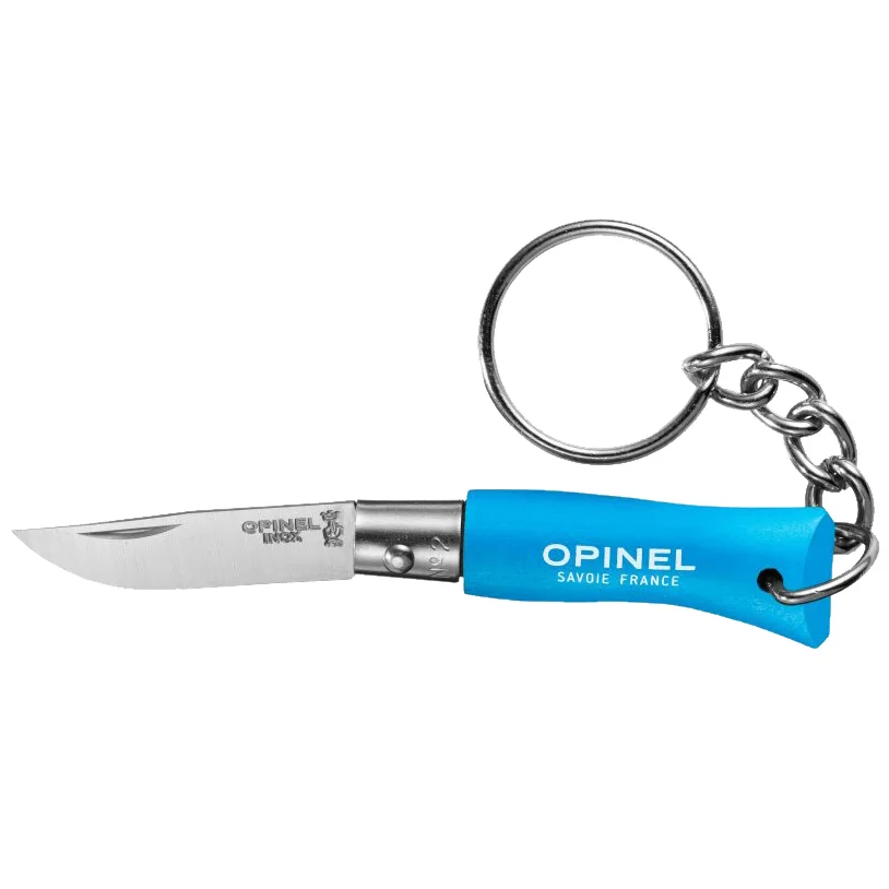 Zdjęcie produktu Nóż brelok Opinel Colorama 02 inox grab niebieski (002270)
