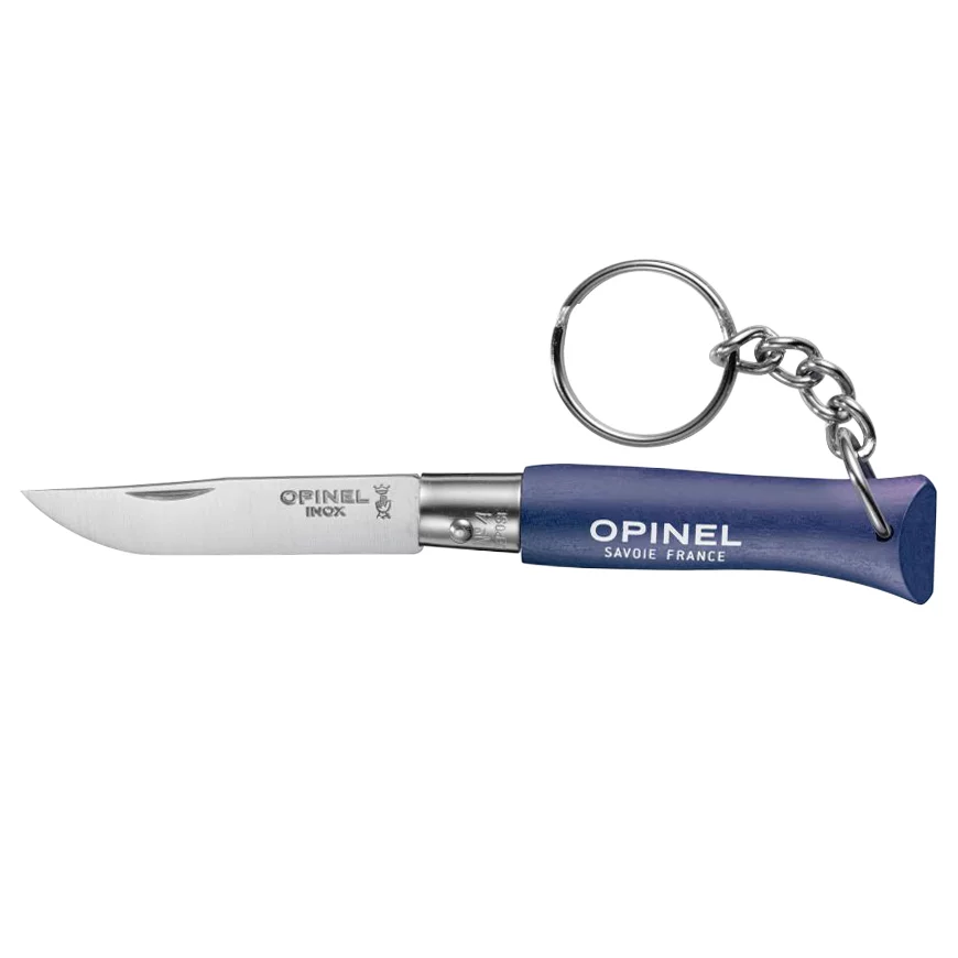 Zdjęcie produktu Nóż brelok Opinel Colorama 04 inox grab granatowy (002269)