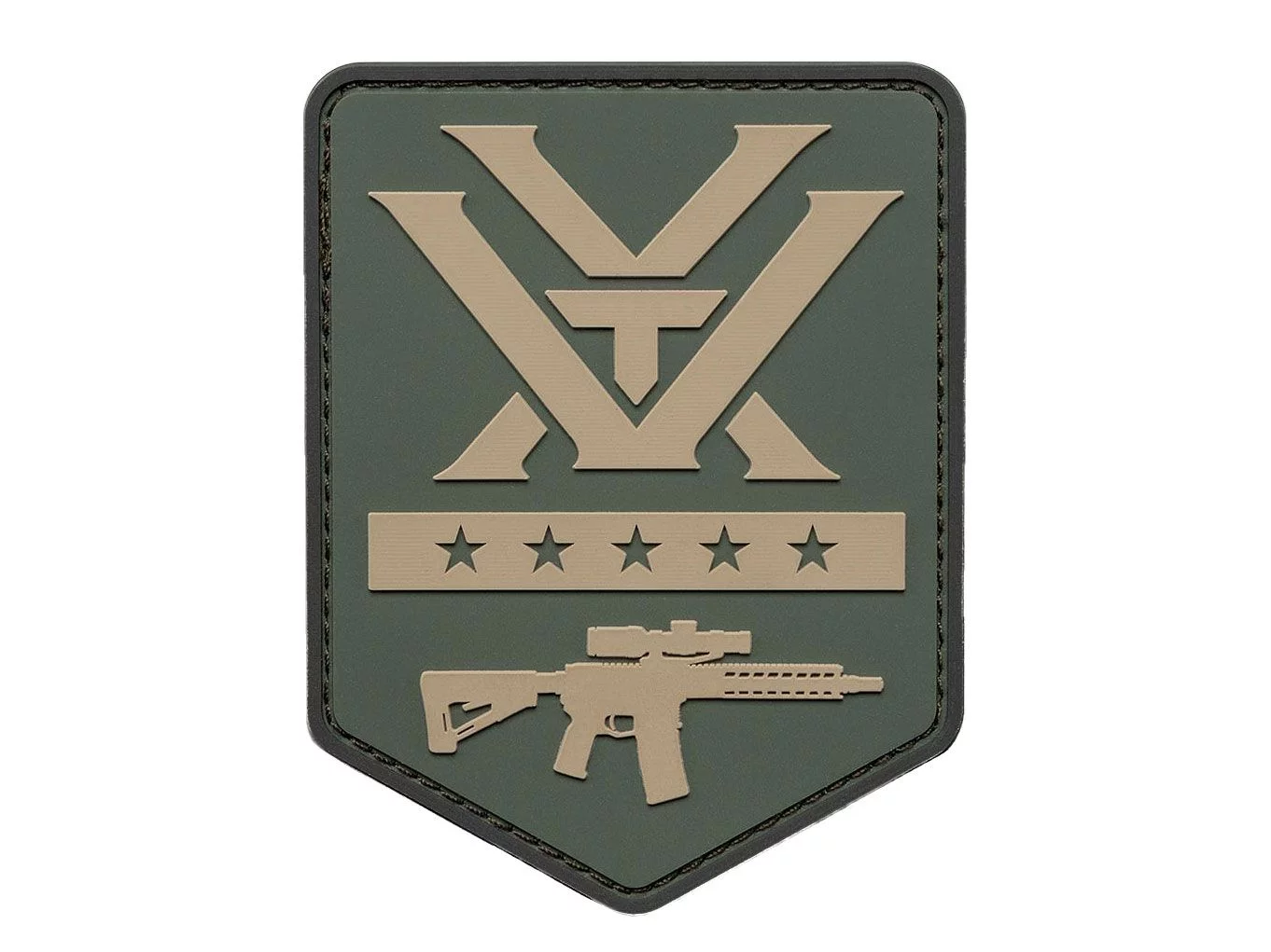 Zdjęcie produktu Naszywka Vortex Badge Patch szara (120-49-GRY)