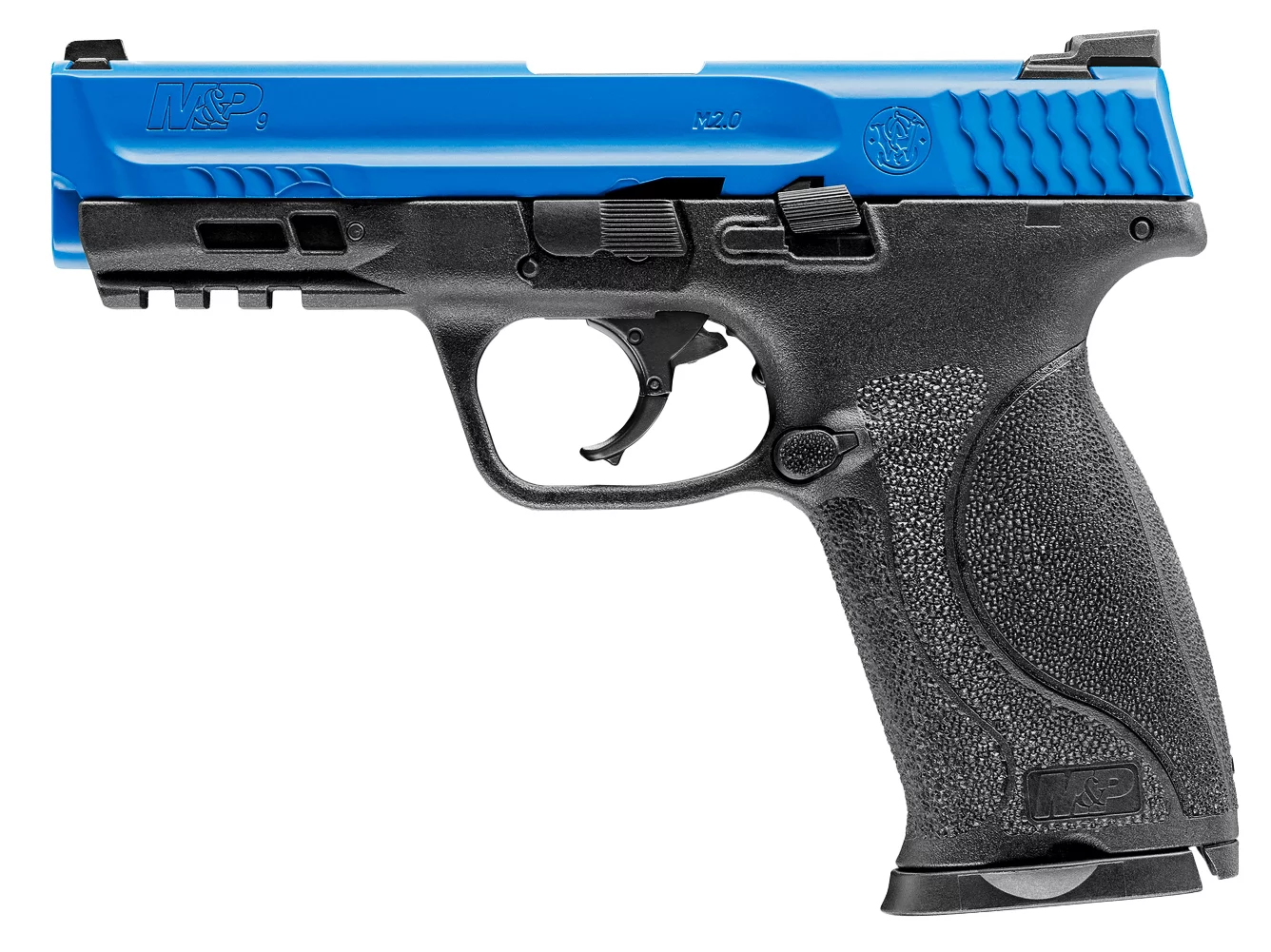 Zdjęcie produktu Pistolet na kule gumowe Smith&Wesson M&P9 M2.0 T4E LE kal. .43 niebieski (2.4749)