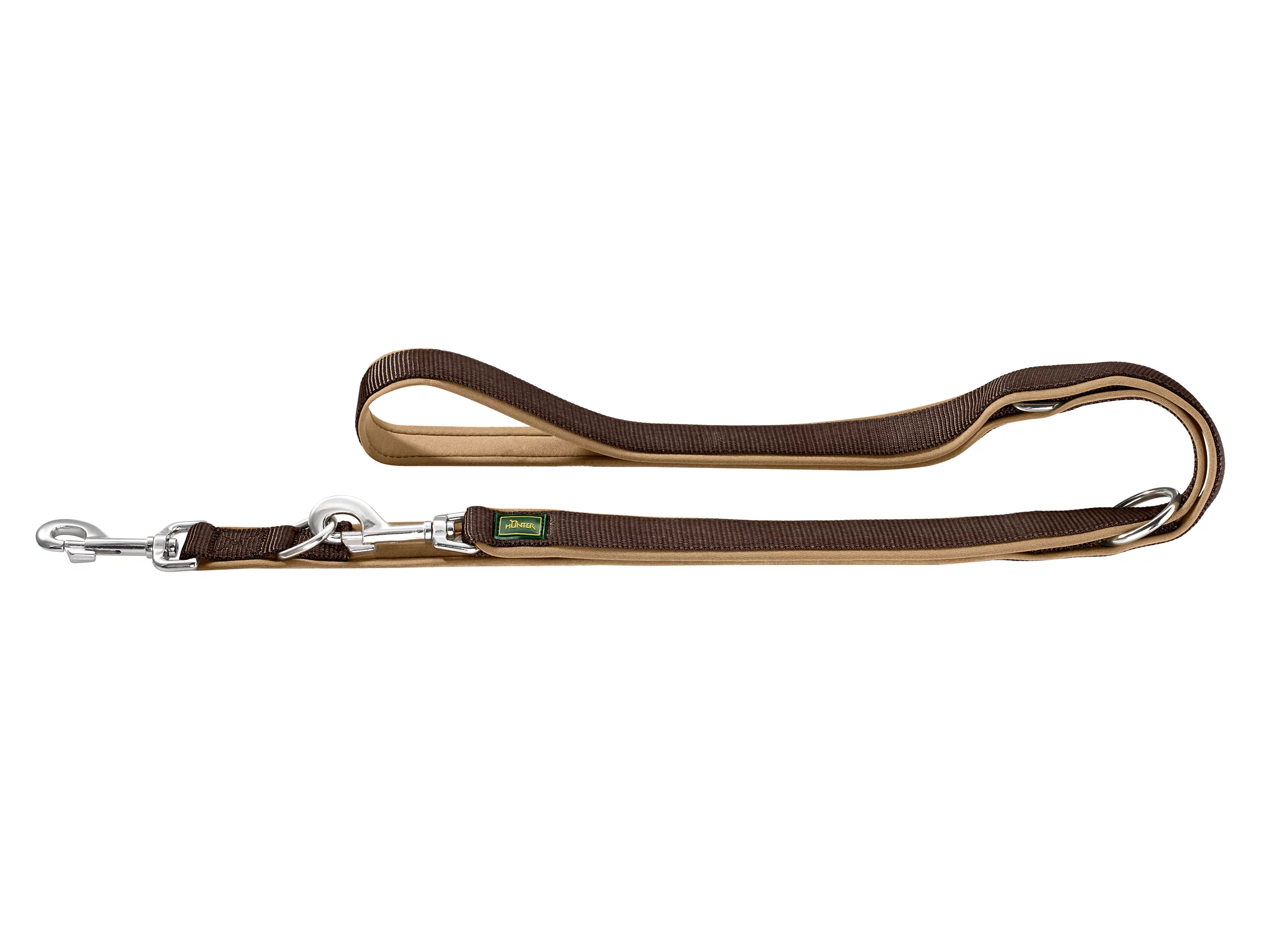 Zdjęcie produktu Smycz z neoprenem brązowa (454-060)