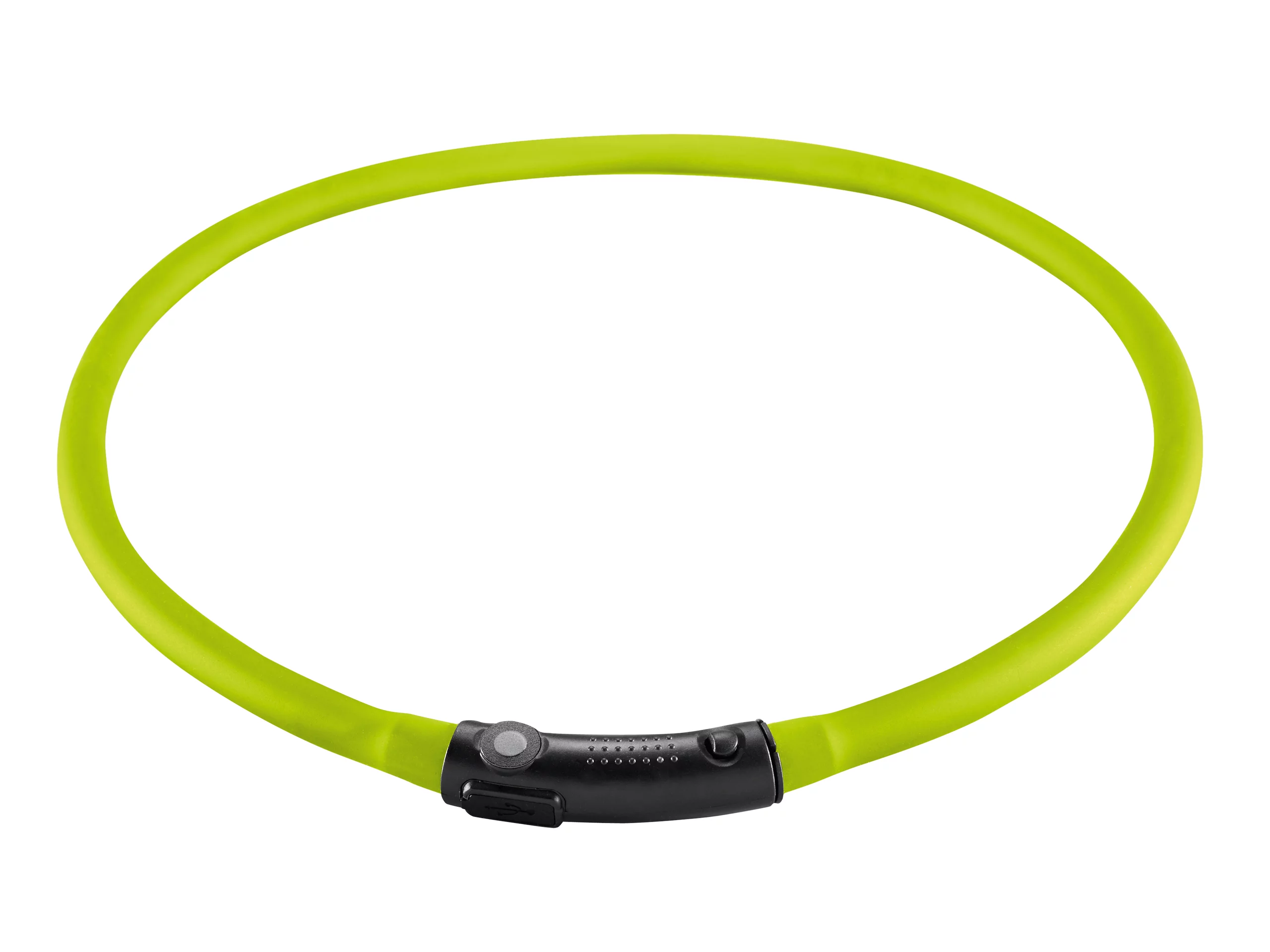 Zdjęcie produktu Obroża Silikonowa Yukon dla psa limonkowa (92354)