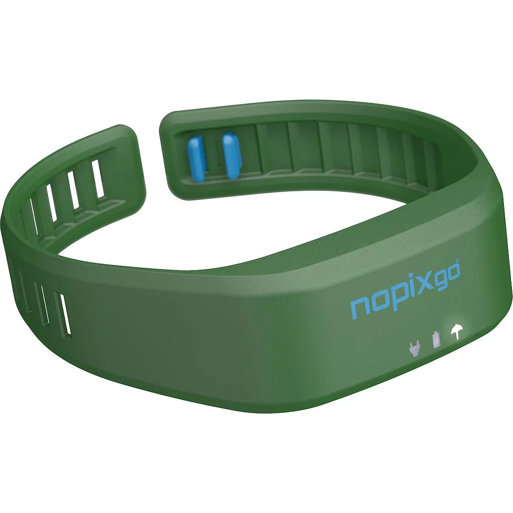 Zdjęcie produktu Opaska przeciw komarom Nopixgo NPG433 zielona (NPG433GRN)