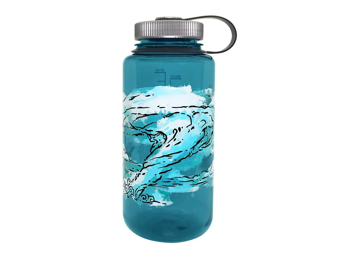 Zdjęcie produktu Butelka Nalgene Wide Mouth 1 l turkusowa LE (682019-0141)