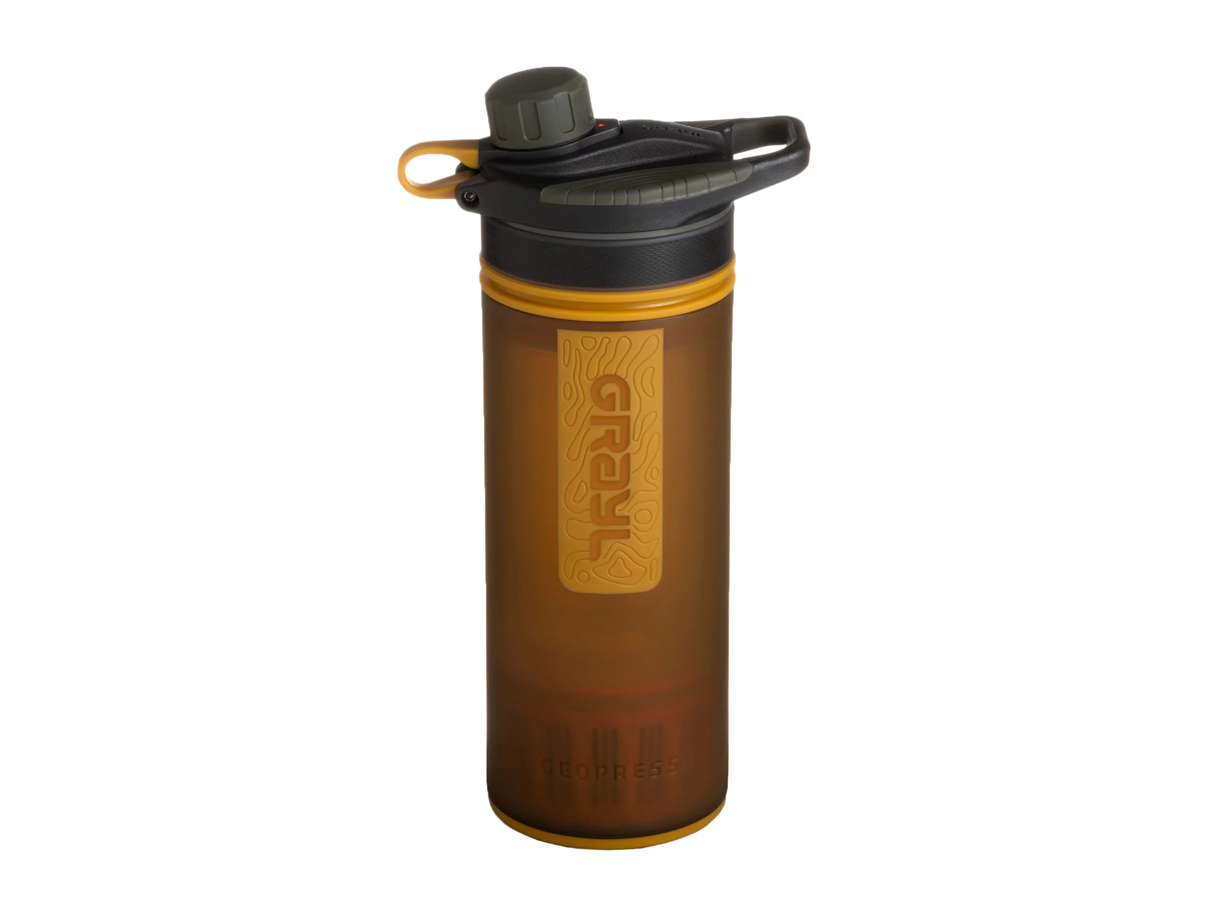 Zdjęcie produktu Butelka filtrująca Grayl GeoPress bursztynowa (400-AMB)