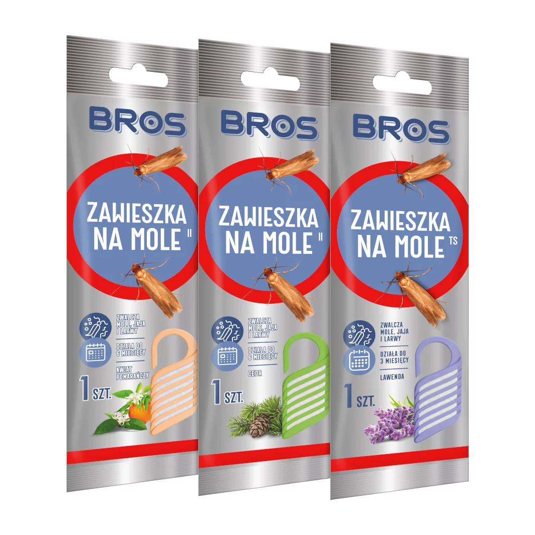 Zdjęcie produktu Zawieszka na mole Bros lawendowa (595-016)