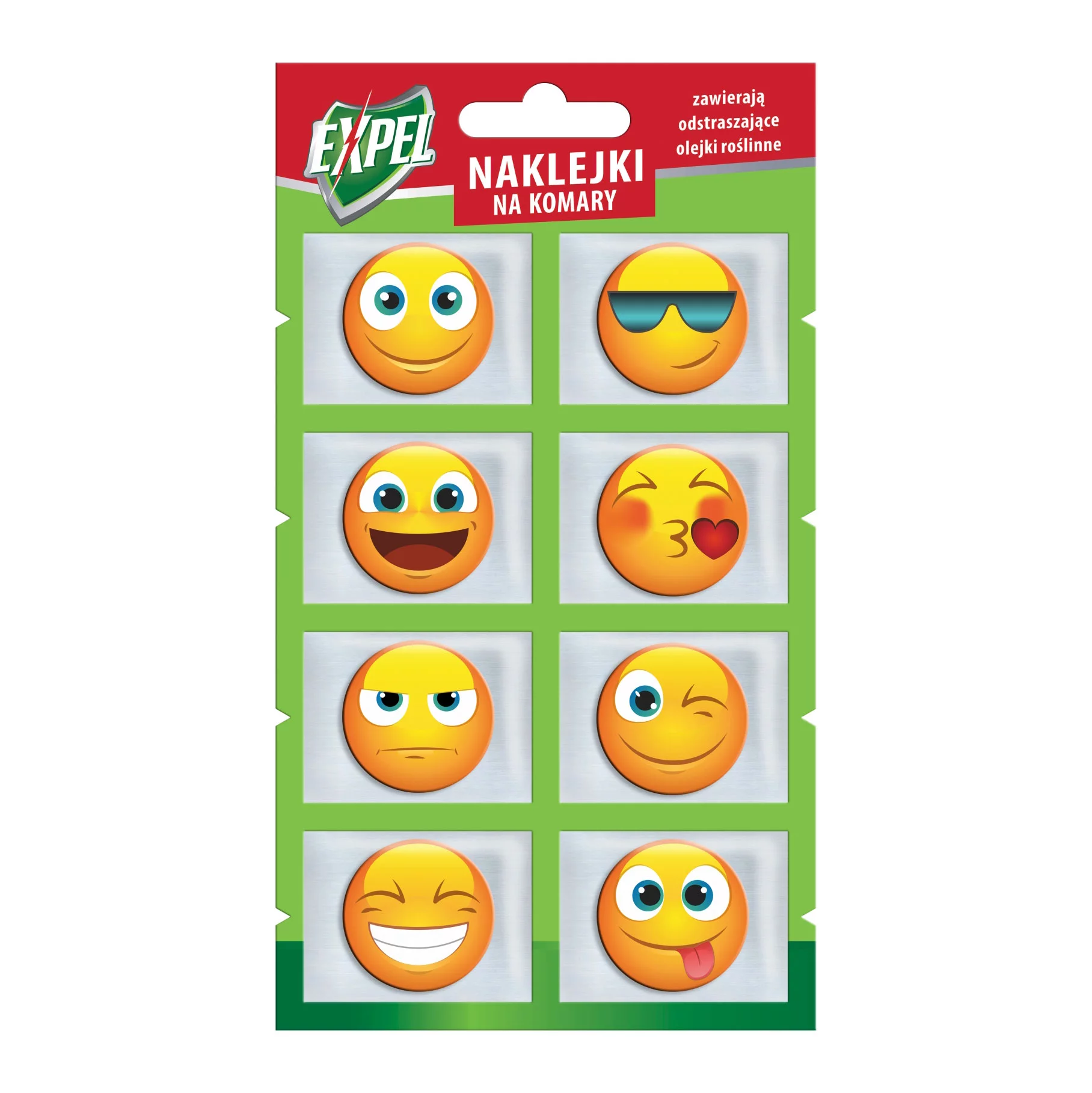 Zdjęcie produktu Naklejki Expel na komary 8 szt. (599-004)