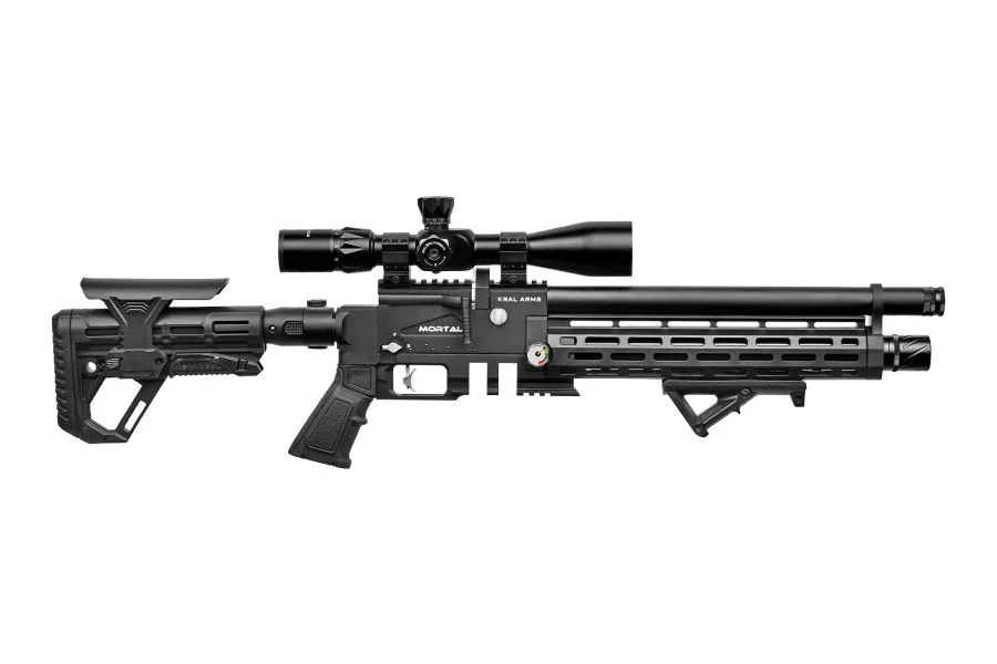 Zdjęcie produktu Karabinek wiatrówka KRAL PUNCHER MORTAL PCP polimer 4,5 mm ekp<17J