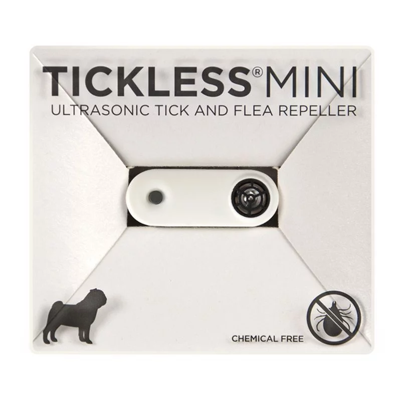 Zdjęcie produktu TICKLESS ultradźwiękowy na kleszcze, dla zwierząt PET MINI, biały